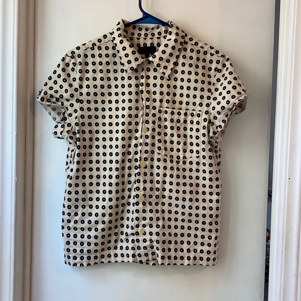 APC Dot Print Button Up Shirt